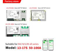 Pour Super Soco TC/TS/TC Max/CU/DU Smart Bluetooth 13-25S Lifepo4 Li-ion LTO carte de Protection de batterie système de gestion de batterie 13-15S 100A