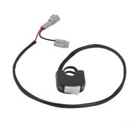 Pour SUR-RON Lightbee X et X260 Dirt électrique pour phare de vélo On/Off pour interrupteur à bascule - Commande de guidon de moto pour tout-terrain E-For Bike (gris)