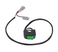 Pour SUR-RON Lightbee X et X260 Dirt électrique pour phare de vélo On/Off pour interrupteur à bascule - Commande de guidon de moto pour tout-terrain E-For Bike (vert)