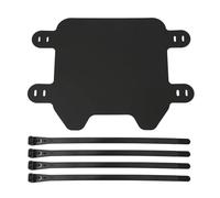 pour SurRon pour Light pour BeeX pour Segway X160 X260 Moto Tout-Terrain Électrique Support Cadre Plaque D'immatriculation Avant Noir Support Plaque Moto