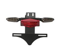 pour Surron pour Lumière pour Abeille pour Segway Éliminateur Garde-Boue Queue Arrière Feu Stop LED Clignotant Support Plaque D'immatriculation Support Plaque(Smoke Set 2)