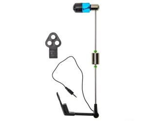 pour suspension Pêche Nuit Plastique Transparent pour robuste | Fil acier pour robuste, tÃªte LED colorÃ©e, visibilitÃ© nuit, plastique transparent, 31cm longueur(Blue)