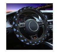 pour SUV Voiture Volant Protecteur 15 Pouces Universel Volant Couverture Automobile Intérieur Accessoires Voiture Caches Volant(Black)