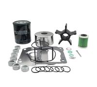 Pour Suzuki 200 225 250 HP DF200 DF250 DF225 2011+Kit D'entretien Réparation Pompe À Eau Hors-bord Avec Filtre À Huile Joint D'anode Zinc Pompe À Eau Auxiliaire