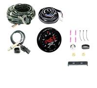 Pour Suzuki 30-0300 30-4110 X-Series Kit Jauge Rapport Air-carburant Large Bande O2 Capteur D'oxygène Des Gaz D'échappement Capteurs d'oxygène(30-0300 BK Decal)