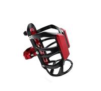 pour Suzuki Burgman Street Burgman650 AN650 Burgman400 AN400 Burgman200 AN200 Moto CNC Accessoires Boisson Bouteille d'eau Porte-Gobelet(Rouge)