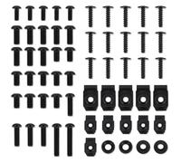 pour Suzuki DL650 pour V-Strom 650 2017-2019 Vis Carrosserie Clips Capot Kit De Boulons Carénage Complet Kit Boulons Ecrous Carénage