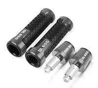 Pour Suzuki DL650 V-STROM DL 650 VSTROM 2004-2009 2008 2007 Moto Guidon Poignées Antidérapant Poignée Bar Cap Ends Plug CNC Aluminium Accessoires guidon(G)