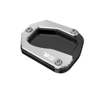 pour Suzuki DR650 DR650S DR650SE DR650SEM 1996-2023 Moto CNC Béquille Latérale Agrandisseur Béquille Agrandir Plaque Pied Extension Pad(DR650 Silver)