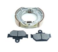Pour Suzuki For Marauder GZ125 GZ250 1998-2010 Pour Intruder VL125 VL250 LC250 2000-2007 GZ VL 125 250 Jeu De Plaquettes De Frein Avant Et Arrière MENSUNUBNM(Whole Set)