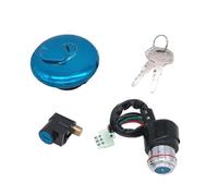 Pour Suzuki GN125 GN 125 Interrupteur D'allumage Moto Couvercle Bouchon Réservoir Carburant Clé Verrouillage Direction Ensemble D'allumage Moto FRTRGVUVXP