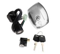 Pour Suzuki GS125 Moto Bouchon De Réservoir De Carburant Interrupteur D'allumage Clé De Verrouillage
