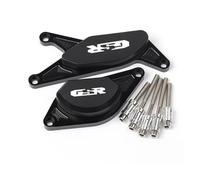 Pour Suzuki GSR750 GSR600 GSR400 GSR 400 600 750 CNC POM Cadre Curseur Crash Pad Moteur Stator Boîtier Protecteur Couverture(Noir)
