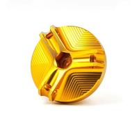 Pour Suzuki GSX-R 600 750 1000 Bouchon De Remplissage Et De Protection Du Réservoir De Liquide De Frein Avant En Aluminium Usiné CNC LIANGYIMEI(1 oil cap-Gold)