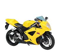 Pour Suzuki GSX-R1000 GSX-R750 1:12 Alliage Moulé Sous Pression Modèle De Voiture De Course Simulation Voiture Métal Rue Sport Vélo Moto Modèle Hommes Cadeau Pas Locomotives Voiture(GSX-R600)