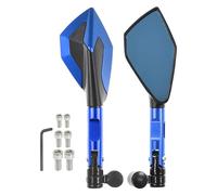 pour Suzuki GSX-S750 GSX-S1000 GSX-S1000F GSXS 750 1000 Rétroviseurs Latéraux Moto CNC 8 Mm 10 Mm Rétroviseurs Moto Retroviseur Moto(Blue)
