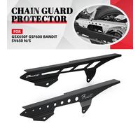 Pour Suzuki GSX650F GSF600 Bandit SV650 N / S 1999-2016 pignon arrière chaîne garde boue couverture carénage capot protecteur SV650S SV650N SILVER NO LOGO