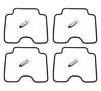Pour Suzuki GSX750F Pour Katana 1998-2006 Pour GSF1200 2001-2006 Pour Bandit 1200 GSX 750 F Carburateur Réparation Piston Dépression Membrane Kit joint carburateur kit(Set 4)