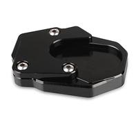 Pour Suzuki GSXS1000 Katana GSX-S1000F V-STROM 1050 XT Moto Pied Support Latéral Pad Plaque Pied Stand Extension Pad CNC Support Plaque Agrandisseur Pad(Noir)
