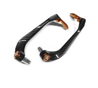 Pour Suzuki Guidon Frein Embrayage Levier Garde-main Bouclier Protecteur Engrenage Accessoires Moto Universelle Protection guidon(Orange)