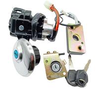 Pour Suzuki GZ125 GZ250 1998-2011 Kit De Verrouillage De Contacteur D'allumage Et De Bouchon De Réservoir D'essence Serrure Commutateur Clé Contact