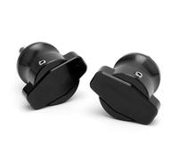 Pour SUZUKI Pour BANDIT Pour GSF 1250S 1250 1200 250 400 650 GSX650F 8MM Moto Bras Oscillant Curseur Bobines Support Vis Couvre POMPOMPUR(Black)