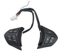Pour Suzuki pour Grand pour Vitara Boutons Multifonctions Volant | Boutons de commutateurs de régulateur de vitesse au volant, rétro-éclairage rouge de croisière(Le noir)