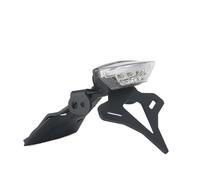 pour Suzuki pour GSX-8S 2023-up Moto Arrière Courte Queue Support De Plaque D'immatriculation Contre-Pointe Intégré Lumière LED Support Plaque D'immatriculation(Transparent)