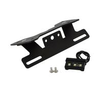 pour Suzuki pour GSXR600 pour GSXR750 2008-2010 Lumière LED Support Plaque D'immatriculation Queue Bien Rangé Éliminateur Garde-Boue Support Plaque D'immatriculation Moto