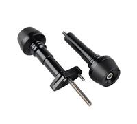 pour Suzuki pour Sfv650 2009-2016 pour Sv650 2016-2017 Sfv pour SV 650 Coussinets Collision Moteur Moto Cadre Curseur Garde Crash Protecteur Curseurs Cadre(Noir)