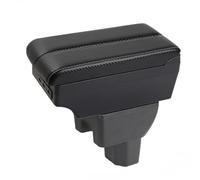 pour Suzuki pour Splash Accoudoir Boîte De Rangement Renfort D'accoudoir Panneau Commande Central Support De Coude Conducteur Accoudoir Central Console(C-Black Black Lines)