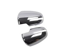 Pour Suzuki pour SX4 pour s-cross 2015-2019 pour Vitara autocollant couvercle rétroviseur latéral garniture boîtier vue arrière extérieur Couvercle Rétroviseur(Argent)