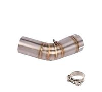 Pour Suzuki Pour V Strom 1000 DL 1000 2014-2019 Pour Vstrom 1050 DL 1050 2020-2021 Tuyau D'échappement De Moto À Maillon Central(DL1000)