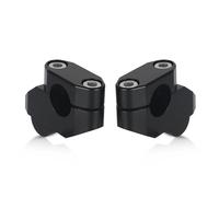 Pour Suzuki Pour V-Strom 650 1000 DL650 DL1000 7/8" Poignée Moto 22mm/28mm Montage Guidon Risers Décalé Étendre Élevé(Noir,28 mm)