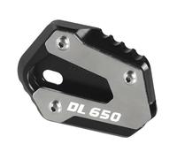 Pour SUZUKI Pour V-STROM 650 DL XT 2004-2022 Béquille Pied Support Latéral Rallonge Plaque De Support Bouchon De Valve De Pneu Plaque de support(1)