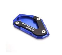 Pour Suzuki Pour V-strom 650/XT DL650 Moto Béquille Latérale Support D'extension Roue Avant ABS Capteur Protection Garde(Blue)