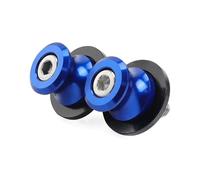 pour Suzuki pour V-Strom DL250 DL650 DL1000 DL1050 SV650 SV650X Support De Moto Vis M8 Bras Oscillant Bobines Curseur Protection Contre Les collisions(Bleu)