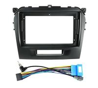 pour Suzuki pour Vitara 2014 2015 2016 2017 2018 Façade D'autoradio avec Faisceau Et Cadre De Tableau De Bord Assorti Panneau Stéréo Façade D'autoradio