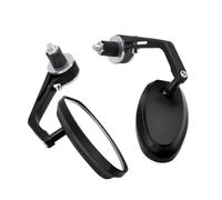 Pour Suzuki Pour VS VZ 800 Bandit 650S DL1000 GSX1250 RM85 7/8 "22mm Rétroviseur De Moto Extrémité De La Barre De Poignée Rétroviseur Latéral En Verre Blanc Miroirs de Guidon Moto(5)