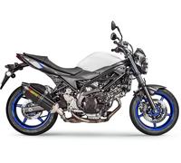Pour Suzuki Sv 650 ABS 2016-2024 Akrapovic Carbone Fibre Slip-On Line Silencieux