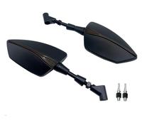 Pour Suzuki SV650 SV650X SV650S SV 650 650S 650X Toutes Les Années Moto Réglable Rétroviseur Gauche Rétroviseurs Latéraux Partie Rétroviseur D'extrémité Moto(No Logo Black)