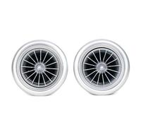 pour Suzuki SX4 et Swift 2005-2013 : Turbine de Sortie d'air pour climatisation Automobile buse de Ventilation de la Grille Avant de la Console (Style EQS)