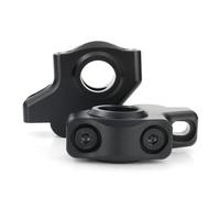 pour Suzuki V-Strom 250 2016 2017 2018 2019 2020 2021 2022 2023 2024 22 Mm 7/8" Guidon Décalé Montage Rehausseurs Rehausse Pontet Guidon Moto CNC(Matte Black)