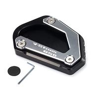 Pour Suzuki V-strom 650/XT VSTROM DL650 Support De Pied De Moto Couvercle De Support Latéral CNC Plaque De Support Agrandisseur Pad Extension Pad(G)