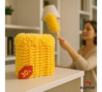 Pour Swiffer aimant à poussière - 30 chiffons de rechange avec 1xpoignée - Chiffon à poussière - Chiffons en microfibre
