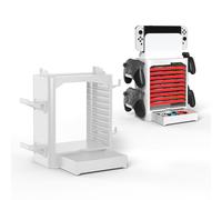 Pour Switch Sac de rangement de disque, support de contrôleur Switch Controller, Blanc
