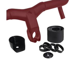 Pour Syncros Creston IC SL et Syncros Creston IC SL X accessoires de vélo Hadnlebar pièce de vélo en plastique ou en alliage d'aluminium 5mm spacer 1pc