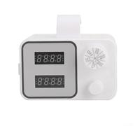 Pour système d'arrosage automatique intelligent avec batterie de 2000 mAh, kit d'irrigation goutte à goutte ABS pour plantes d'intérieur en pot, minuterie d'entretien des vacances avec fonction