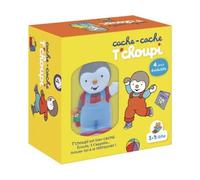 pour t choupi - Cache Cache 4 Jeux evolutifs Enfant 1 a 4 Ans - Cherche et Trouve - avec Figurine parlante - Set Jouet educatif et Carte Tigre
