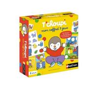 pour t choupi - Coffret 7 Jeux Societe educatifs, des 2 Ans - Couleurs, Formes, Chiffres, Emotions - Maternelle - Set activites avec Carte